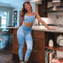 Yoga vest set sports suit